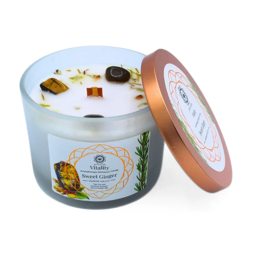 GT geurkaars Vitality Zoete Gember met Edelstenen 256g A1.webp