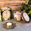 Green Tree Geurkaars Vitaliteit (256g) Zoete Gember met Tijgeroog