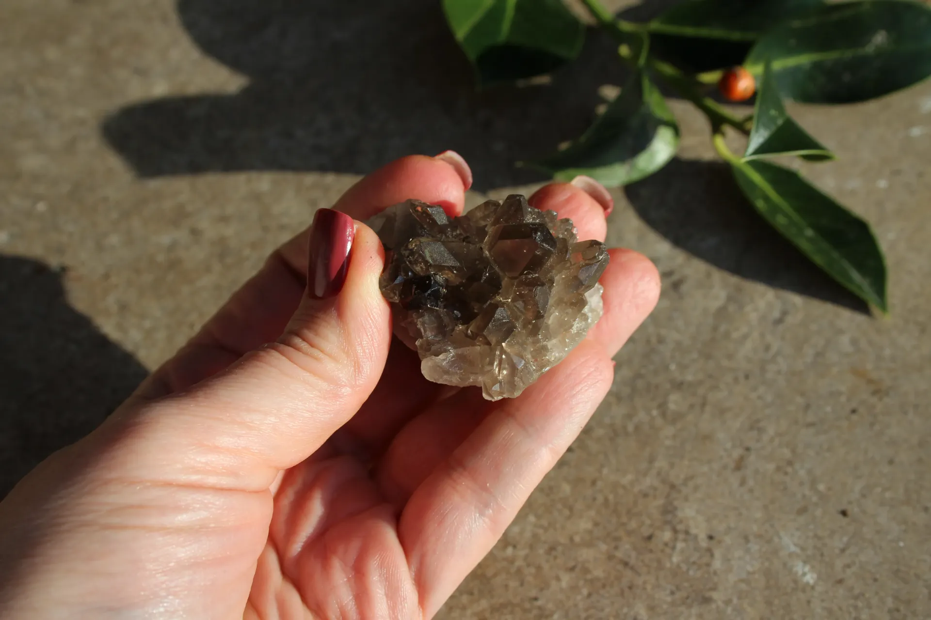 Mini rookkwarts kluster B - 60g